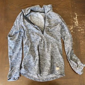 New balance 3/4 zip up